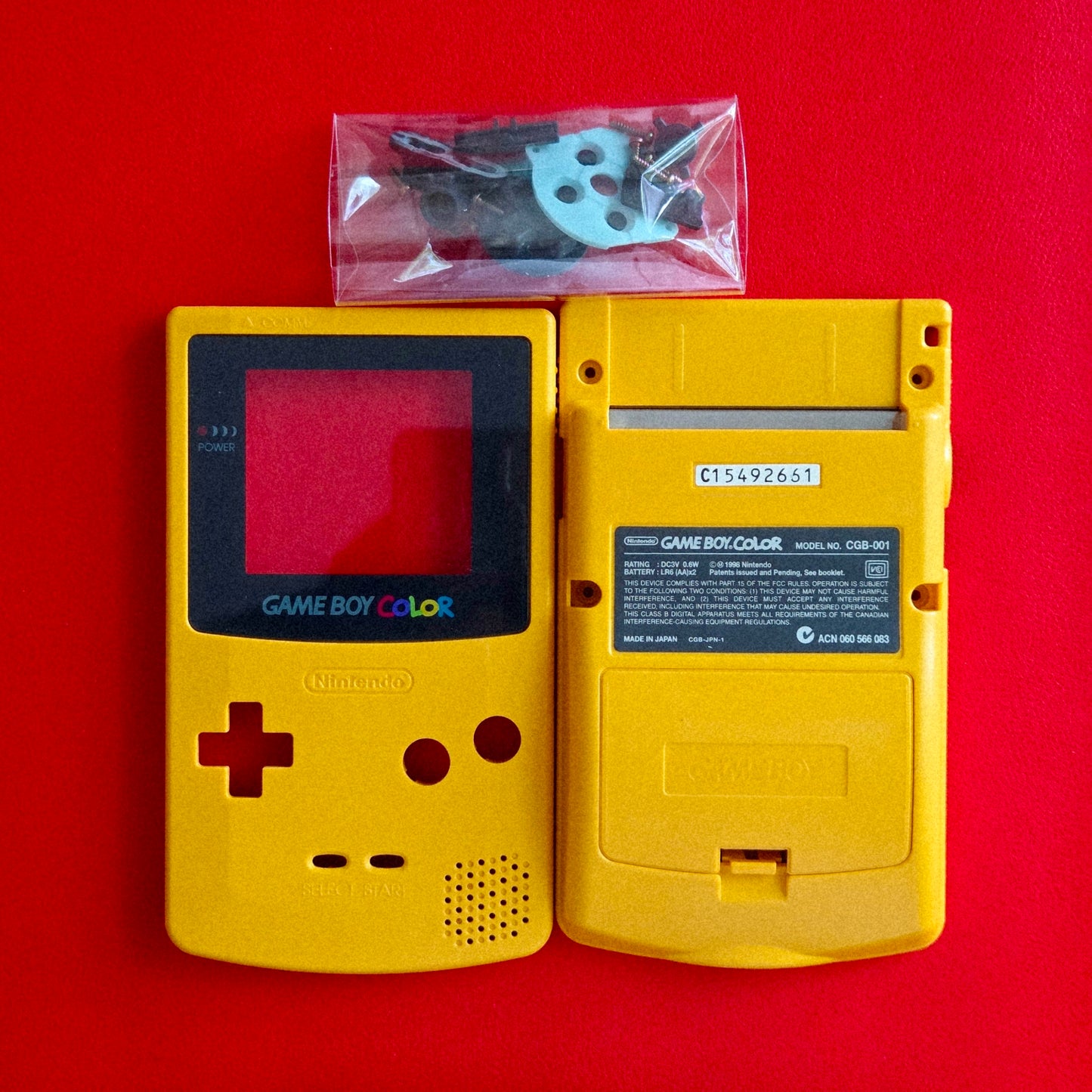 Gameboy Color Shell