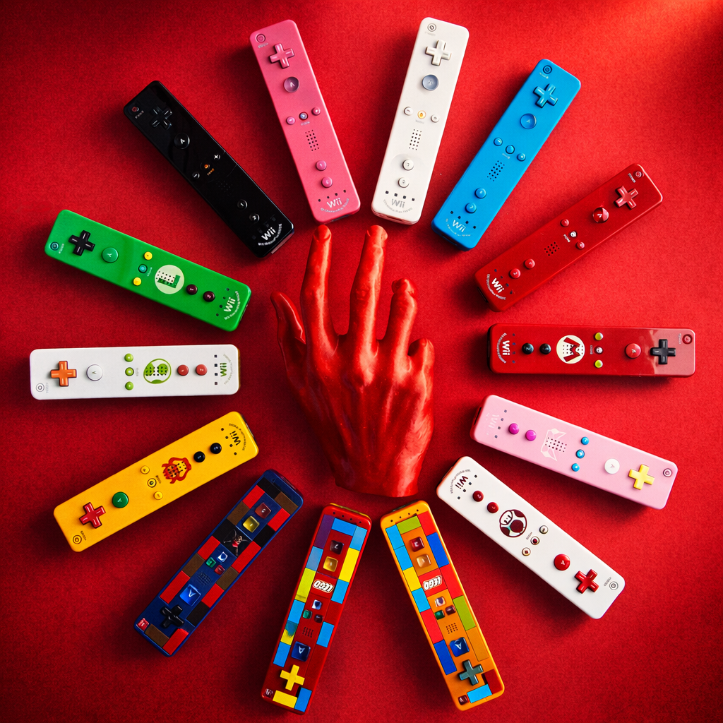 Nintendo Wii Remote Motion Plus – Red Hand Games